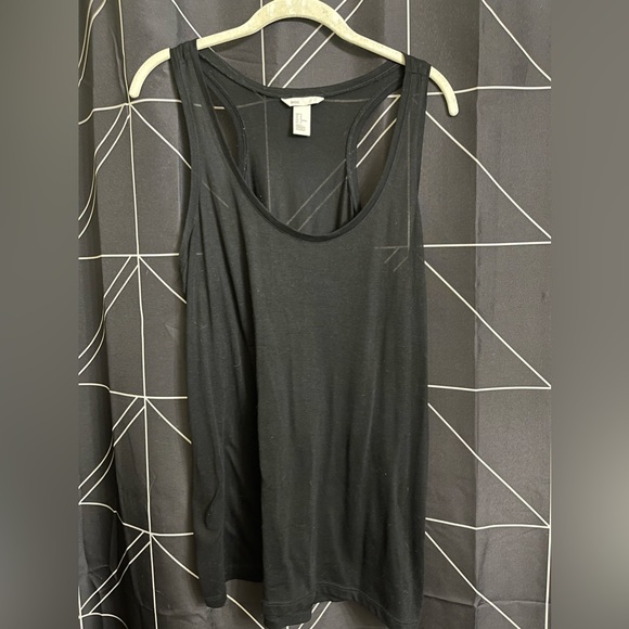 H&M Tops Used Hm Basic Black Sheer Tank Top Poshmark
